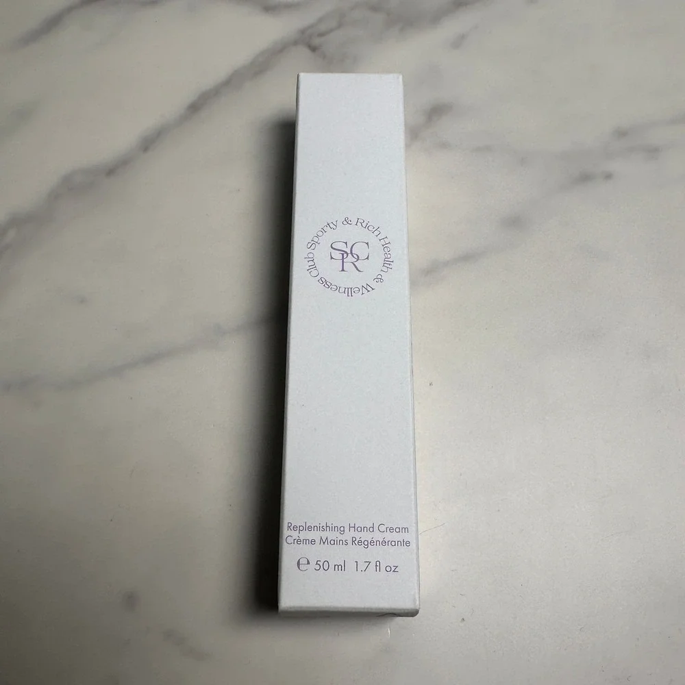 Sporty & Rich Replenishing Hand Cream 50‎ ml 1.7 fl oz Vegan Skincare New in Box
